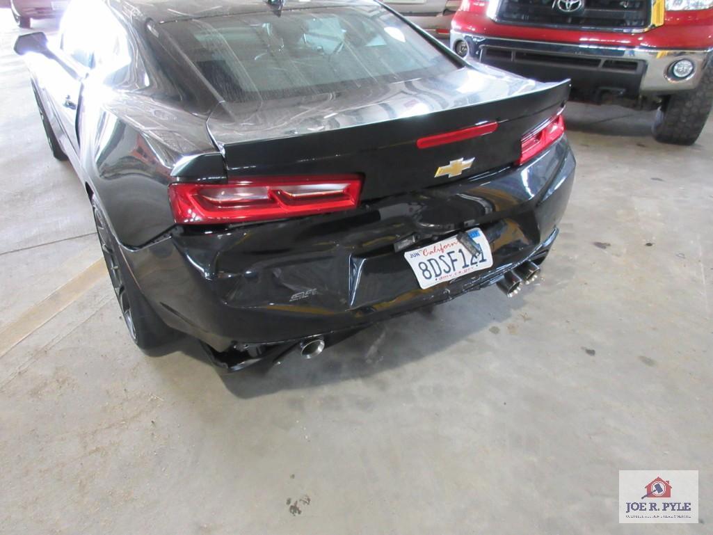 2018 Chevrolet Camaro SS, VIN # 1G1FE1R73J0164094