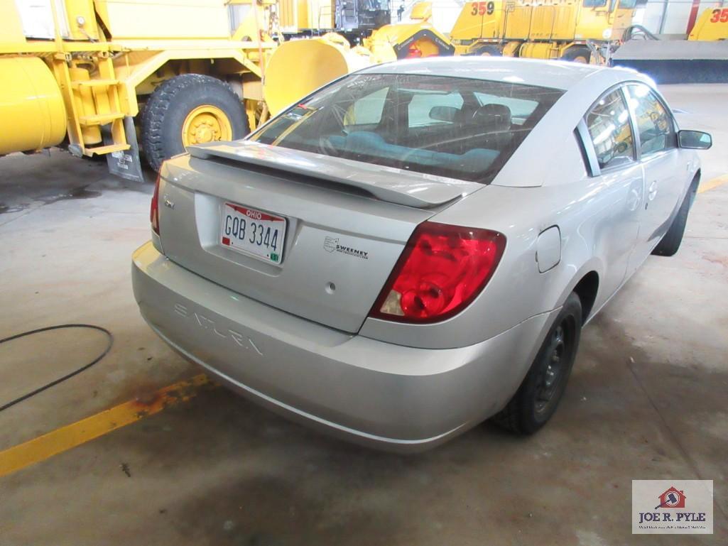 2004 Saturn Ion Passenger Car, VIN # 1G8AN12F54Z151201