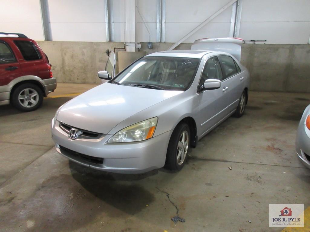 2004 Honda Accord Passenger Car, VIN # 1HGCM56874A105017