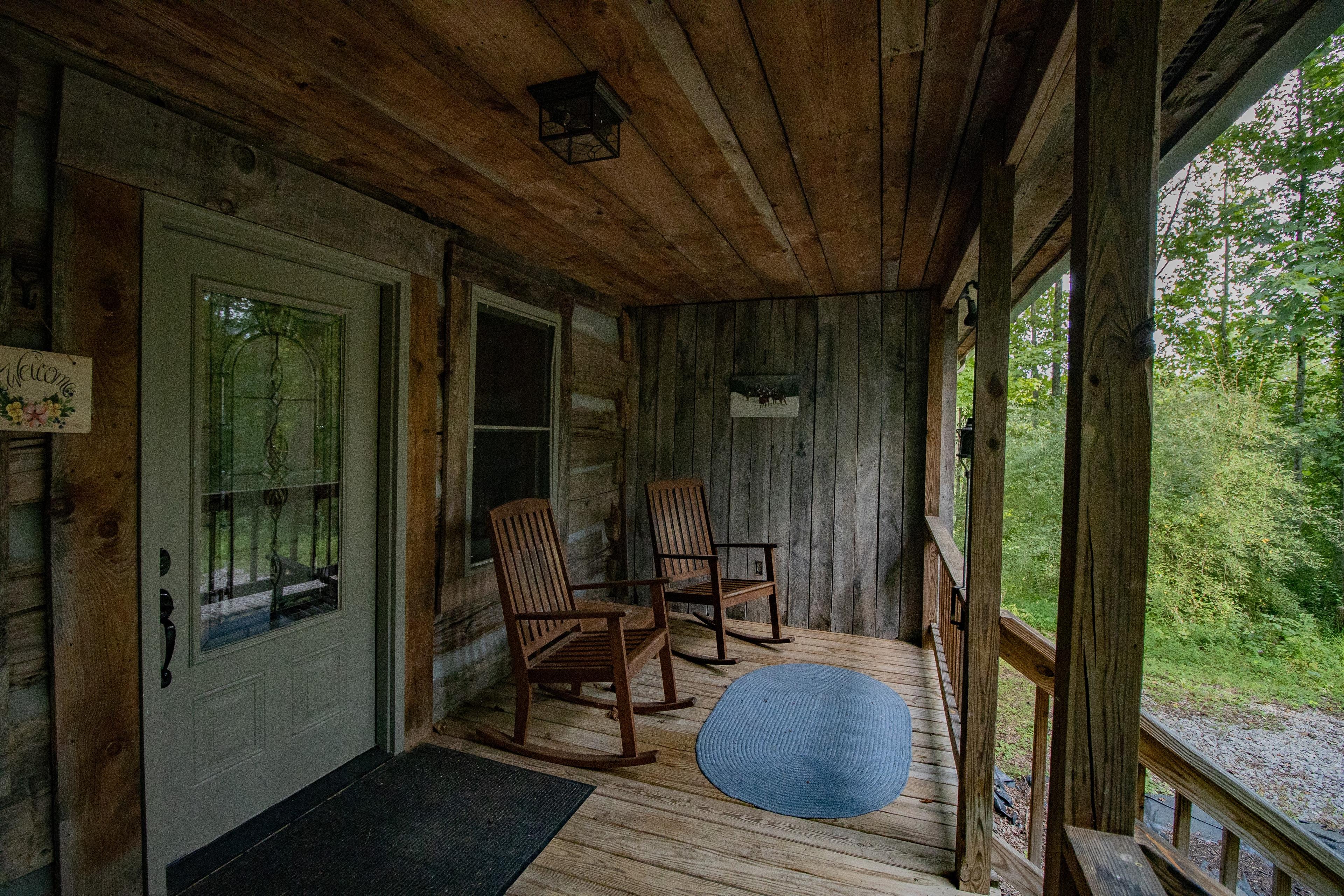 Unique Log Home on 5 Acres