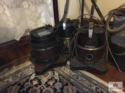 Lot 3 Rainbow vacuum cleaners and accessories