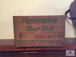 Remington Shur Shot wood crate