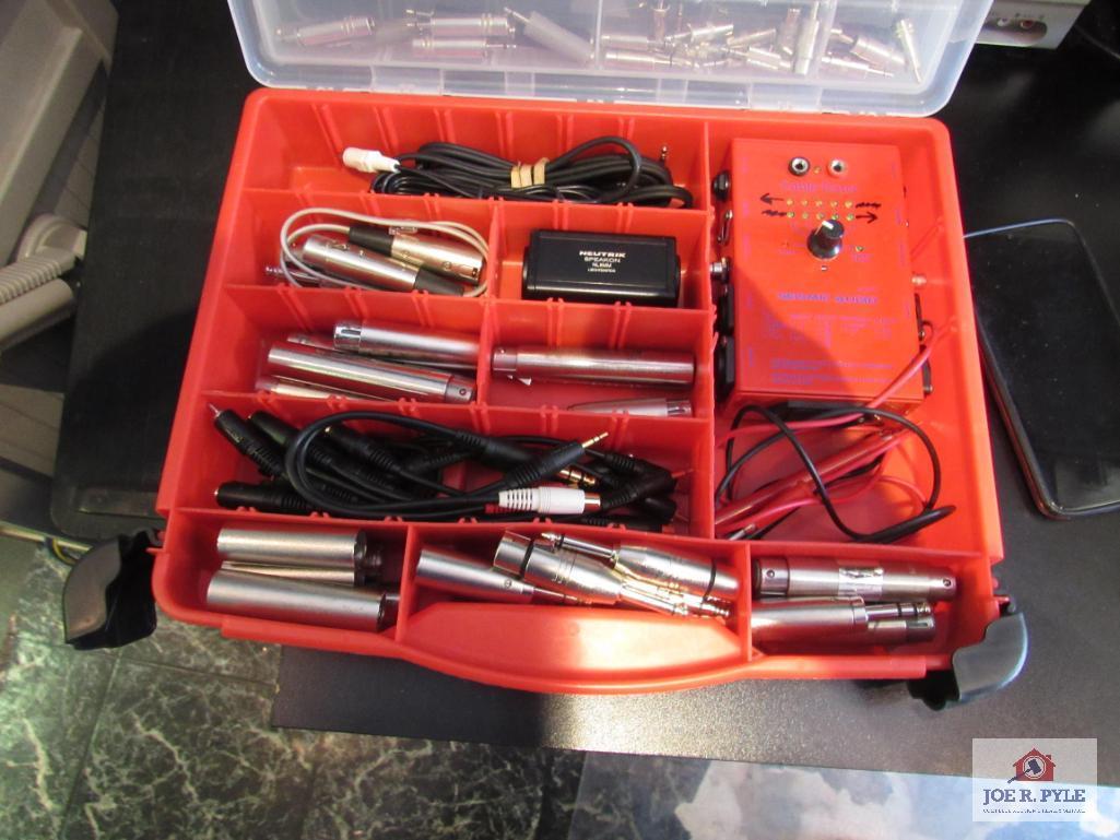 Cable Tester With Accessories In Red Case