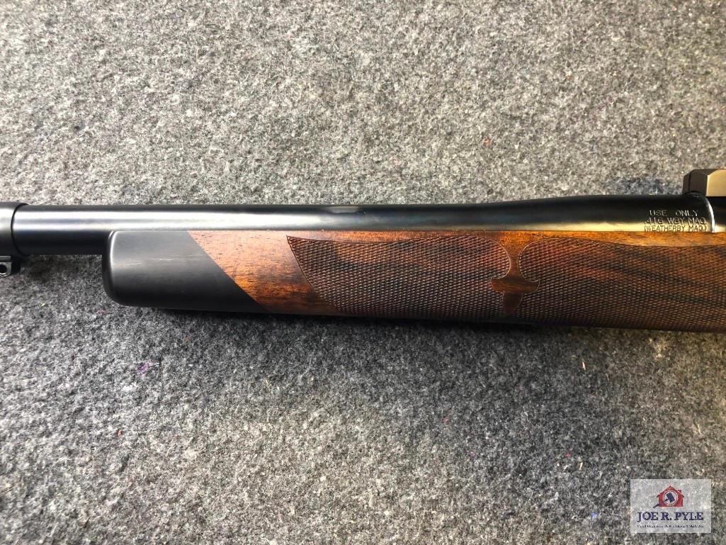 {23} Weatherby Mark V Safari Grade .416 WBY MAG | SN: H221270