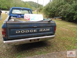 No Title Parts Only No Keys 1982 Dodge Ram 150 Custom Vin 1B7Fd14T0Tods400384 {Non Running}