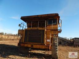 Cat 777 rock truck