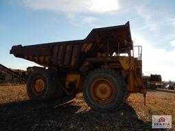 Cat 777 rock truck