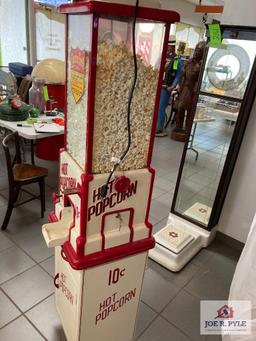 Electro-Serve Hot popcorn Vendor 68" x 16" x 16", as found