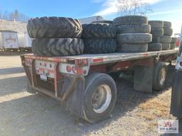 1994 East flat bed aluminum trailer