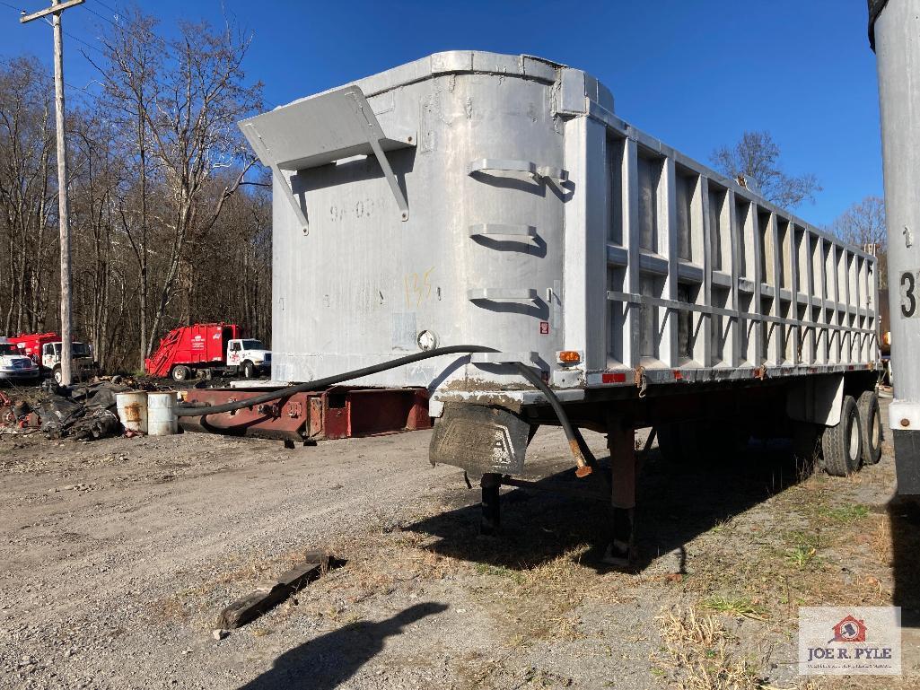 1977 HILL Open top dump trailer