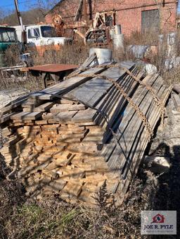 Lot of 1" rough cut lumber