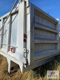 Aluminum dump bed