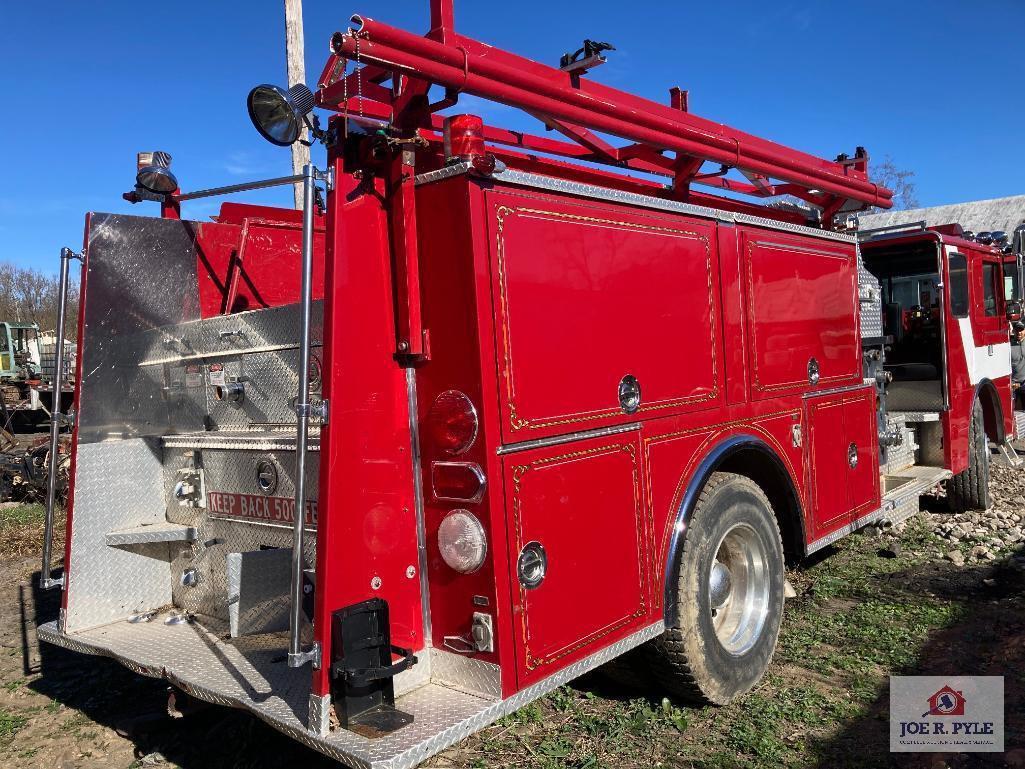 1986 Pierce Lance fire truck