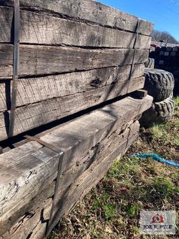 2 Bundles of 8' railroad ties