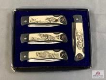 [388] S&W Wildlife Art collector's knife set