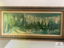 Franga oil on canvas Skyline