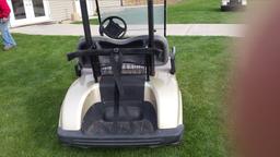 2009 Silver Yamaha Golf Cart #16