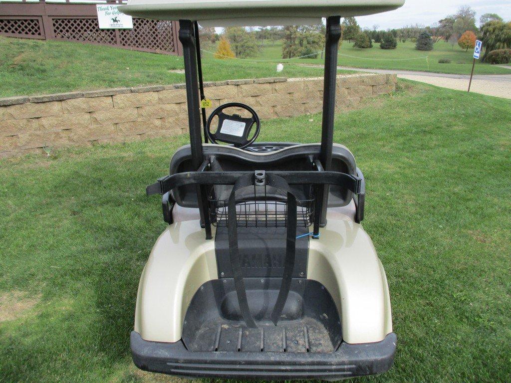 2009 Silver Yamaha Golf Cart #13