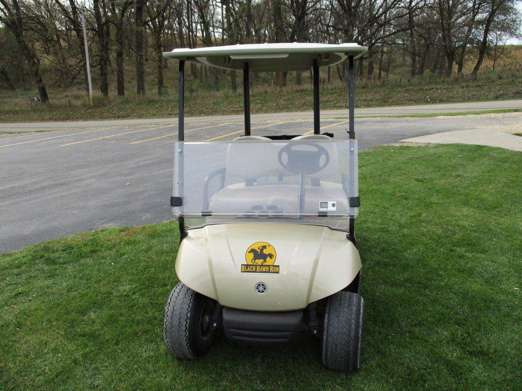 2009 Silver Yamaha Golf Cart #11