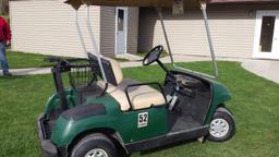 2005 Green Yamaha Golf Cart #52