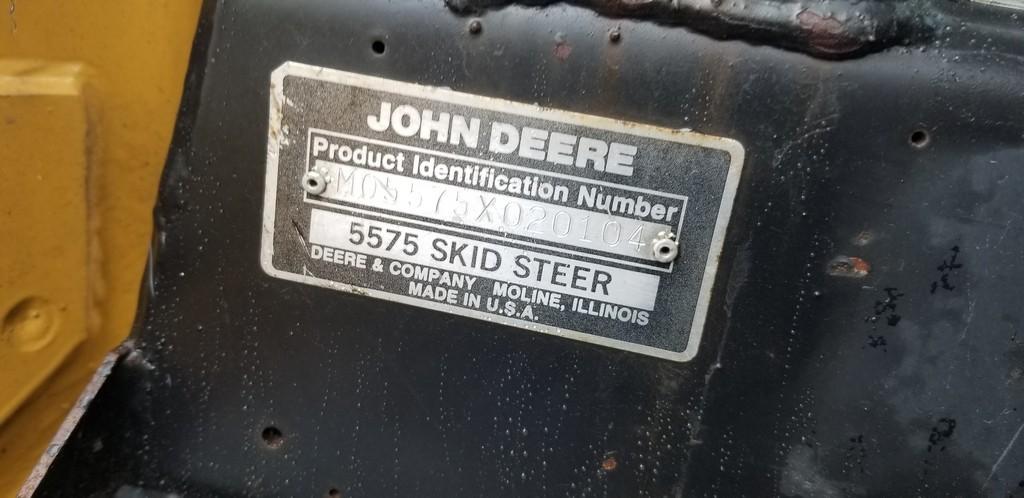 John Deere 5575 Skid Steer