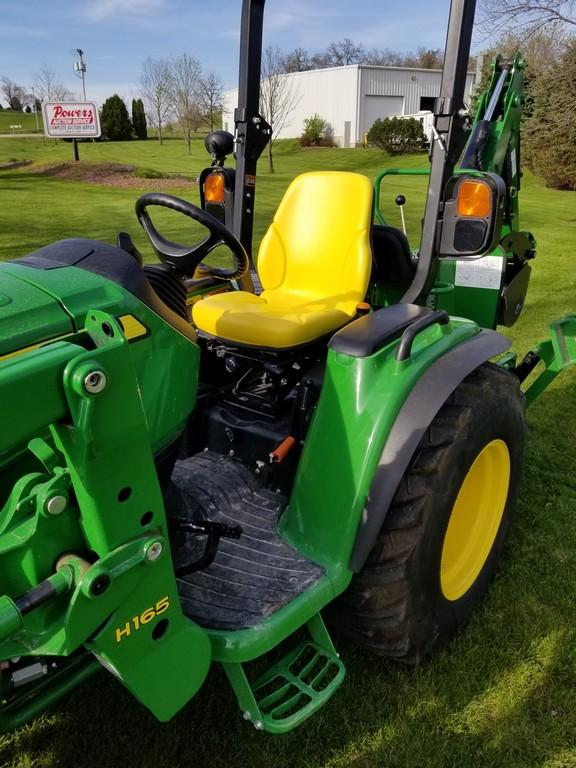 John Deere 3046R Tractor W/ John Deere H165 Lower