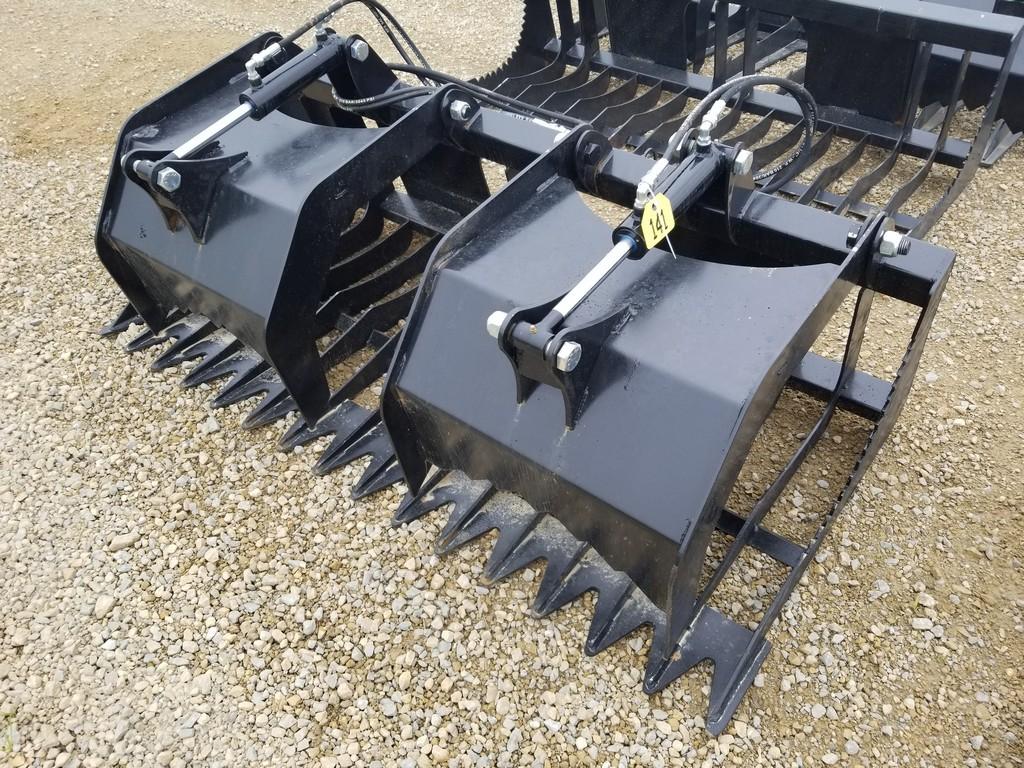 Skid Loader Grapple Bucket