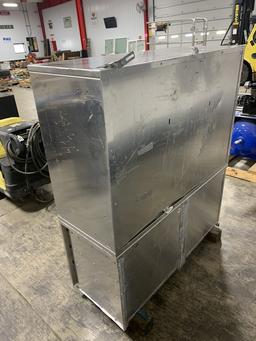 Stainless Toolbox 4'W x 18"L x 54"H