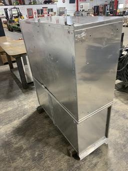 Stainless Toolbox 4'W x 18"L x 54"H