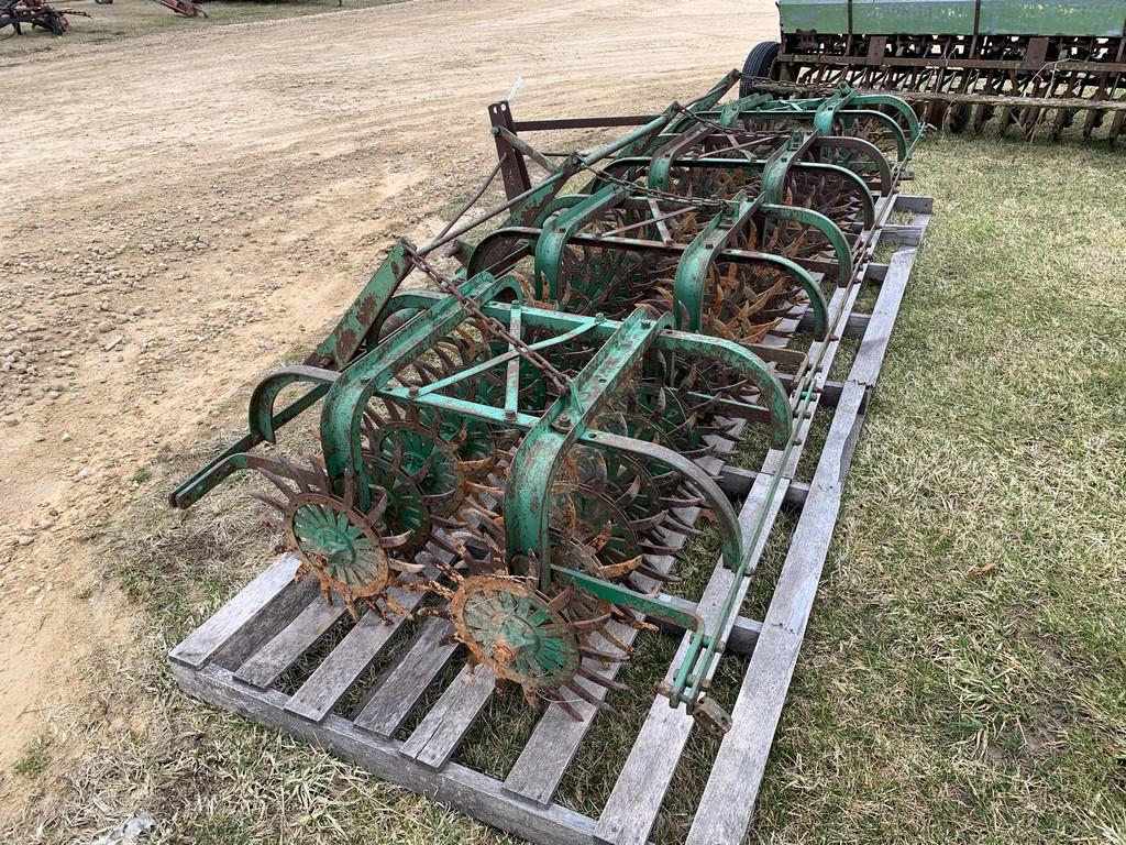 John Deere 4 Section Rotary Hoe