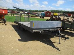 TILT BED TRAILER - HOMEMADE - NO TITLE