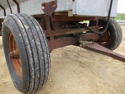 GALVANIZED FLARE BOX ON JOHN DEERE RUNNING GEAR