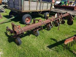 NOBLE 4 ROW WIDE CULTIVATOR