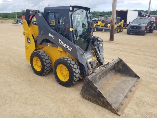 2017 John Deere 318 G Skid Loader