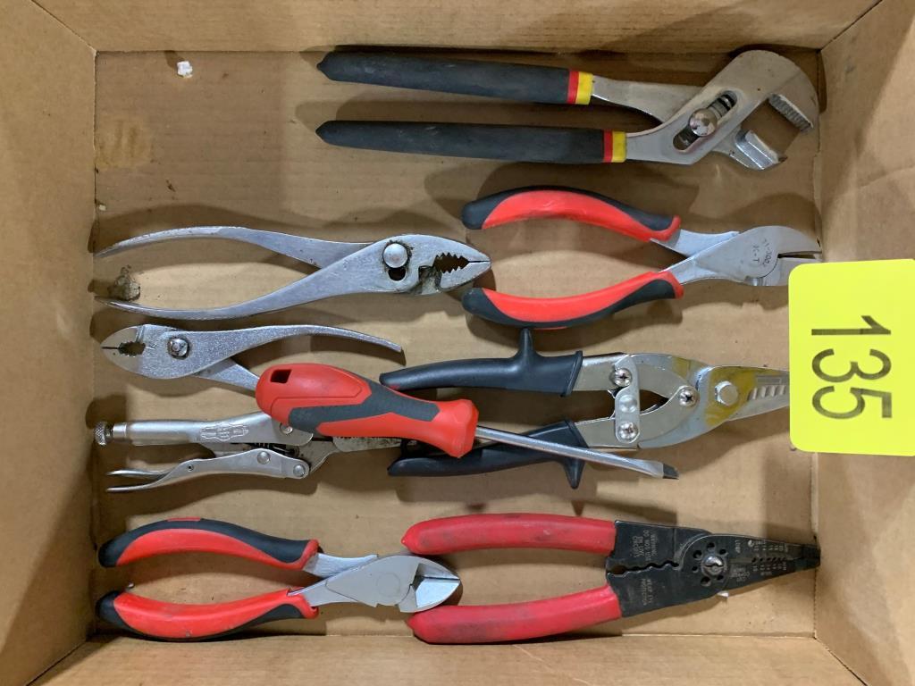 Boxes of Pliers