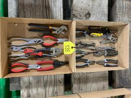 Boxes of Pliers