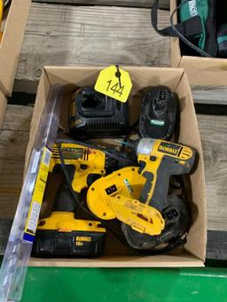 Dewalt 18V Cordless Drill & Cordless Hammer Drill