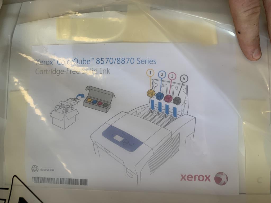 NEW - Xerox Color Qube Printer - Never Used