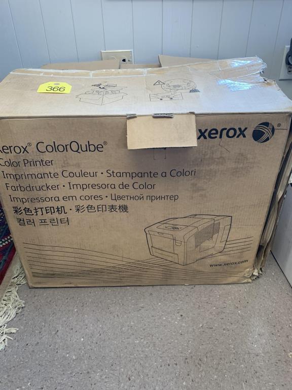 NEW - Xerox Color Qube Printer - Never Used