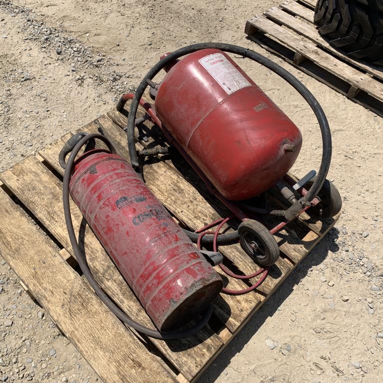 Sand Blast Pot & Concrete Sprayer