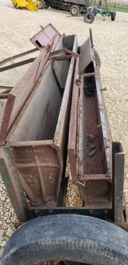 GANDY SPREADER & SEEDER W/ GRASS SEEDER 10' WIDE