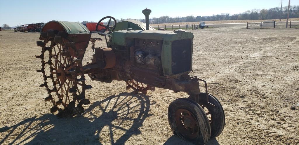 OLIVER HART-PARR TRACTOR W/ REAR STEEL WHEELS