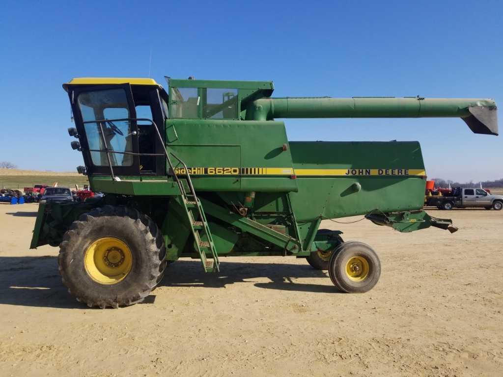 JD 6620 SH COMBINE- RUNS & DRIVES