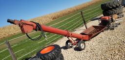 8" HYDRAULIC DRIVEN AUGER W/HOPPER