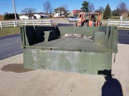 US Military 1 1/2 Ton Cargo Tag Trailer