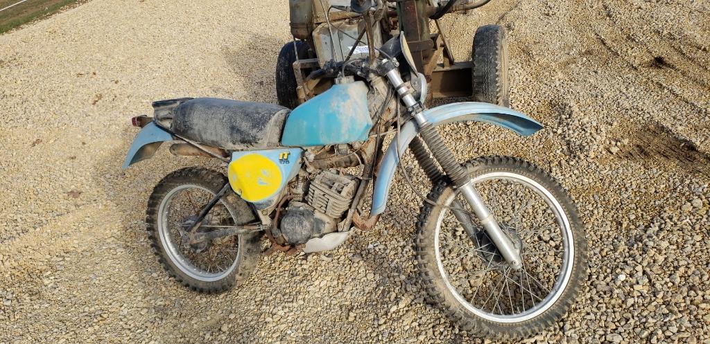 YAMAHA 175 DIRT BIKE- NON RUNNING-MOTOR IS FREE