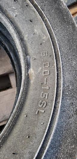 5.00 X 15SL TIRES- NEW