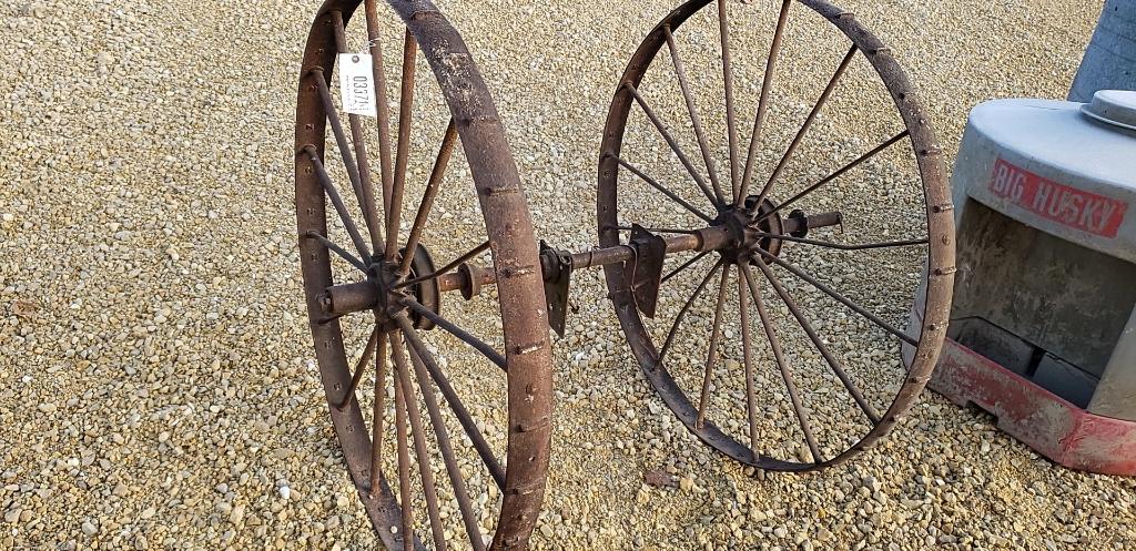 47" STEEL WHEEL W/ AXLE