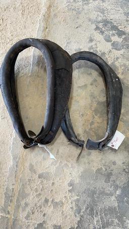 SET OF 2 HORSE COLLARS