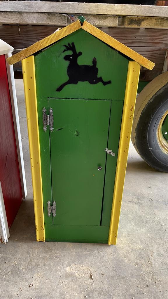 JOHN DEERE MINI OUT HOUSE 36" H X 14" W